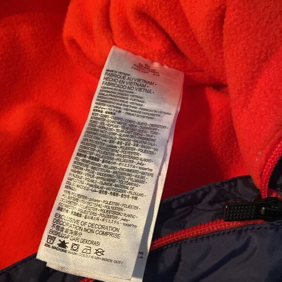 Nike Infant Snowsuit - Blue and Red 6 month - Picture 4 of 7